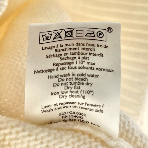 NWT Sézane Joyce Jumper Ecru Multicolor (runs small) - Picture 8 of 9